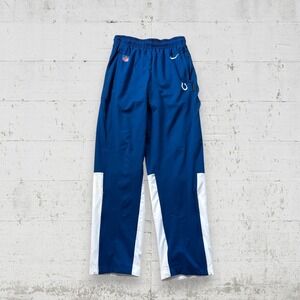 Nike Indianapolis Colts NFL On Field Dri-Fit Pants Mens Small Blue